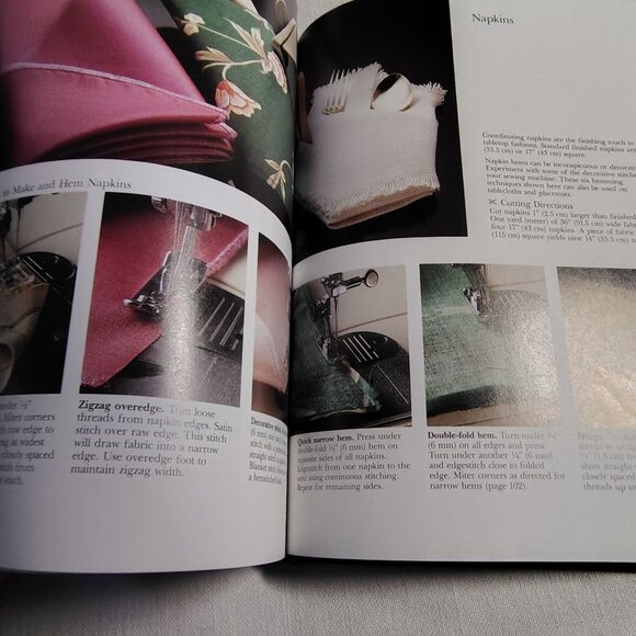 Singer Sewing For The Home Hardcover Book 1984 Sewing Reference Library - Picture 11 of 16
